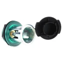 Pro Car Automotive Connector Female Black Screw Termination 1 Way 20A 68040820