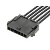 Molex Wire to Board Cable 4 Way Female Micro-Fit 3.0 to 4 Way Female Micro-Fit 3.0 Nylon Jacket 150mm 214750-1041