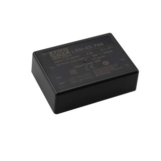 MEAN WELL 5 Output Through Hole PWM DC-DC Constant Current 80V 65W 1750mA Pin-Mounted Encapsulated LED Driver LDH-65-1750