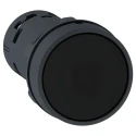 Schneider Electric Harmony Series Push Button Switch Silicone Polymer Screw Mount 22 mm Cutout SPDT Black LED IP65 XB7NH21