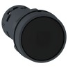 Schneider Electric Harmony Series Push Button Switch Silicone Polymer Screw Mount 22 mm Cutout SPDT Black LED IP65 XB7NH21