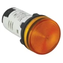Schneider Electric Panel Mount Orange LED Pilot Light Harmony 22 mm Cutout IP20 IP65 Round XB7EV08GP