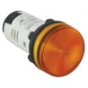 Schneider Electric Panel Mount Orange LED Pilot Light Harmony 22 mm Cutout IP20 IP65 Round XB7EV08GP