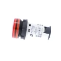 Schneider Electric Panel Mount Red LED Pilot Light, Harmony Series, 22 mm Cutout, IP20 IP65, Round Shape XB7EV04GP