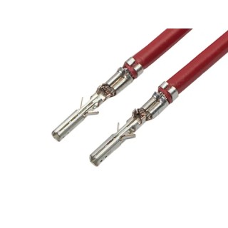 Molex Micro-Fit Female Connector Crimp Wire Micro-Fit 3.0, 150 mm, Red 214760-2122