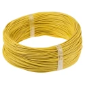 Lapp X07V-K Series Yellow 4 mm² Flame Retardant Polyvinyl Chloride Hook Up Wire 100 m 4520113