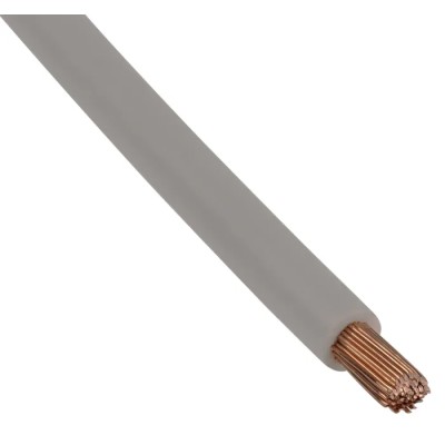 Lapp H07V-K Series Grey 6 mm² Hook Up Wire, 100 m, Polyvinyl Chloride, Model 4520064
