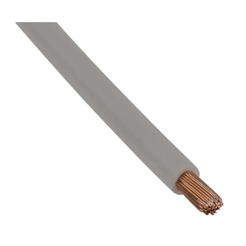 Lapp H07V-K Series Grey 6 mm² Hook Up Wire, 100 m, Polyvinyl Chloride, Model 4520064