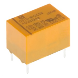 Panasonic Surface Signal Relay, 5V DC Coil, 3A Switching Current, SPST Contact Configuration DS1E-M-DC5V