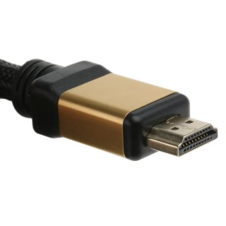 Roline 15 m High Speed HDMI Cable Male HDMI to Male HDMI Gold Black 11.04.5508-5