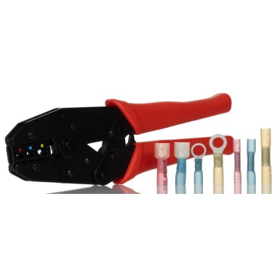 HellermannTyton Heat Shrink Terminal and Splices Service and Repair Crimp Terminal Kit A8190227T 225PC TERMINAL KIT