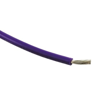 RS PRO H07V2-K Series Purple 4 mm² Hook Up Wire, 12 AWG, 56 x 0.3 mm Core Strands, 100 m Length, PVC Jacket, 1 kV 815-8615