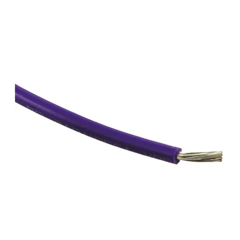 RS PRO H07V2-K Series Purple 4 mm² Hook Up Wire, 12 AWG, 56 x 0.3 mm Core Strands, 100 m Length, PVC Jacket, 1 kV 815-8615