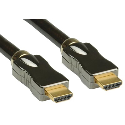 Roline 2 m High Speed HDMI Cable Male to Male Black 11.04.5681-10