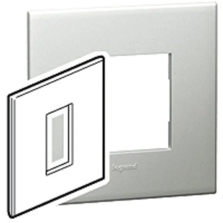 Legrand 1 Gang Blank Cover Plate, Flush Mount, Multi-Colour Finishes 5 752 01