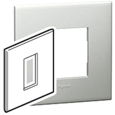 Legrand 1 Gang Blank Cover Plate, Flush Mount, Multi-Colour Finishes 5 752 01