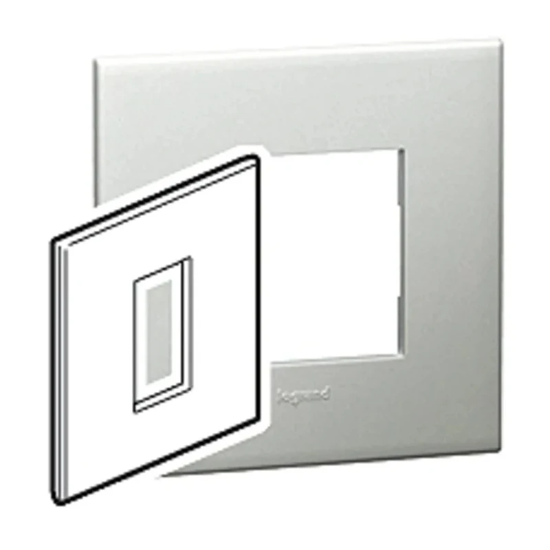 Legrand 1 Gang Blank Cover Plate, Flush Mount, Multi-Colour Finishes 5 752 01