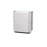Fibox JB 6 Series Polypropylene Screw Cover for Use with JB 49 mm x 110 mm x 110 mm ICS