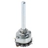 Lorlin 12 Position SPST Rotary Switch Panel Mount Zinc Alloy Housing 1A 250V AC 12V DC RA01A12BSSMS0X