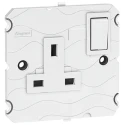 Legrand 13A White 1 Gang Plug Socket Arteor Indoor Type G British Standard 230V 5 721 47