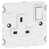 Legrand 13A White 1 Gang Plug Socket Arteor Indoor Type G British Standard 230V 5 721 47