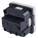 Legrand 16A White 1 Gang Plug Socket Arteor Indoor Type E 5 720 21