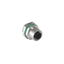 Bulgin Circular Connector, 4 Contacts, Panel Mount, M12 Connector, Socket, Female, IP67, Buccaneer PXMBNI12RPF04TFLM16001