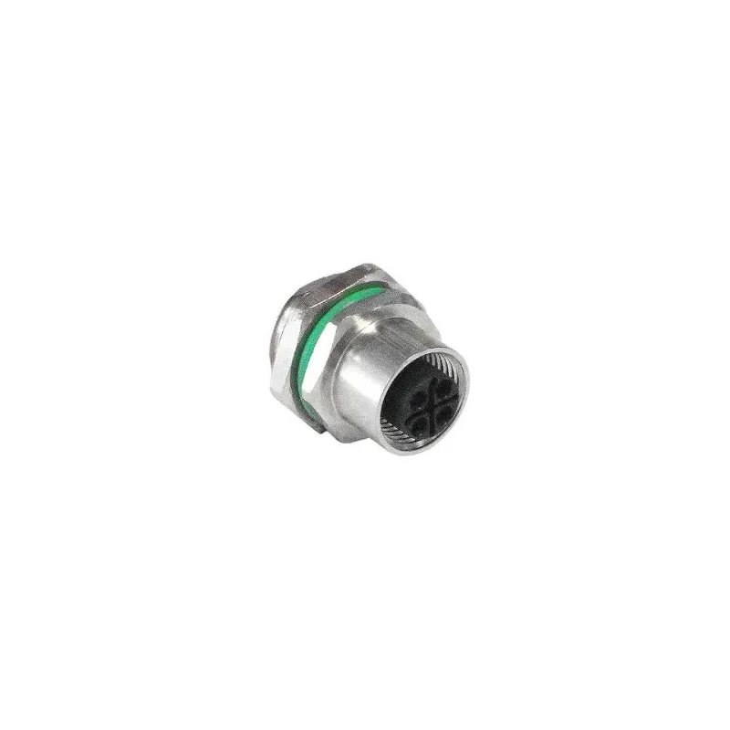 Bulgin Circular Connector, 4 Contacts, Panel Mount, M12 Connector, Socket, Female, IP67, Buccaneer PXMBNI12RPF04TFLM16001