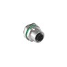 Bulgin Circular Connector, 4 Contacts, Panel Mount, M12 Connector, Socket, Female, IP67, Buccaneer PXMBNI12RPF04TFLM16001