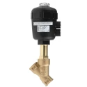 Burkert Angle Type Pneumatic Actuated Valve 16 bar Stainless Steel 3/4 in 178666