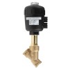 Burkert Angle Type Pneumatic Actuated Valve 16 bar Stainless Steel 3/4 in 178666