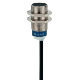 Telemecanique Sensors Threaded Barrel Inductive Proximity Sensor M18 x 1 62mm Length PNP Output 48V dc 200mA XS618B1PAL5