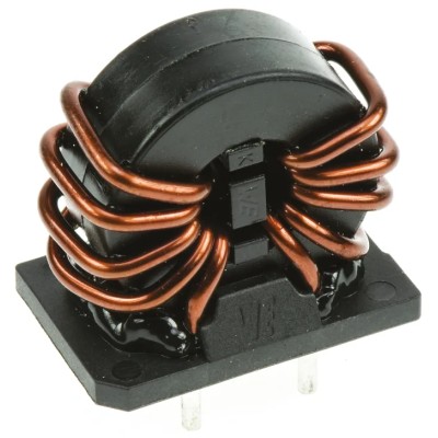 Wurth Elektronik 15 mH Nano Crystal Common Mode Choke, 5 A DC Current, 38 mΩ DC Resistance, Max Self Resonant 7448040515
