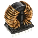 Wurth Elektronik 4.5 mH Nano Crystal Common Mode Choke, Max SRF 300 MHz, 18 A IDC, 4.2 mΩ RDC, Through Hole 7448051804