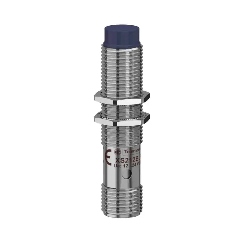 Telemecanique Sensors Threaded Barrel Inductive Proximity Sensor M12 x 1, PNP Output, 24 V dc 200mA, 4 mm XS212BLPAM12
