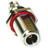 Amphenol RF N Type Series Coaxial Connector Cable Female 50 Ω Straight Body Crimp 82-6512