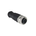Bulgin M12 Circular Connector Free End Polyurethane Jacket 250V IP67 PXPTPU12FBF04SCL010PUR
