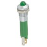 Signal Construct Green Panel Mount Indicator, 8 mm Mount Hole, Solder Tab Termination, IP67, 12 - 14 V, 40mcd LED SMQD08022