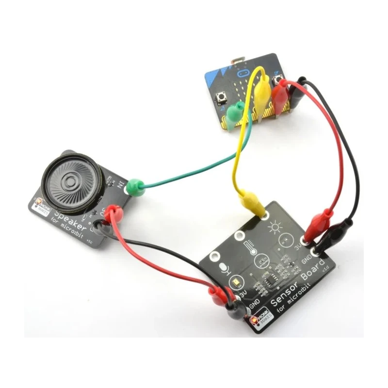 Monk Makes BBC Micro:bit Add-on Starter Kit SKU00063 for Micro Bit, Electronic Components, United Kingdom