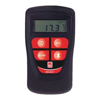 RS PRO Wired Digital Thermometer with Type R J N E T S K Probes 1 Input 13720°C Max 204-8411