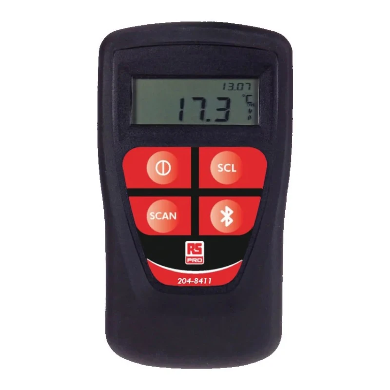 RS PRO Wired Digital Thermometer with Type R J N E T S K Probes 1 Input 13720°C Max 204-8411