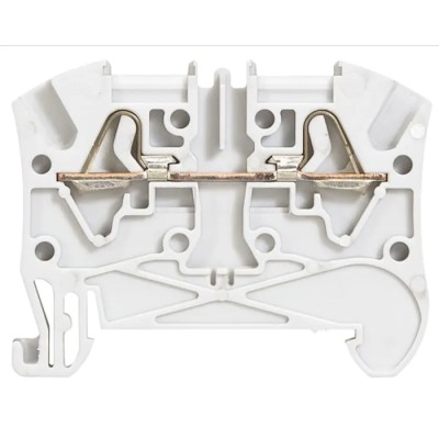 Legrand 372 Series Feed Through Terminal Block Grey 4mm² Spring Clamp ATEX 0 372 60