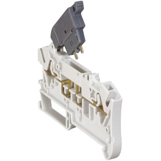 Legrand 372 Series Feed Through Terminal Block Grey 2.5mm² Spring Clamp 0 372 81