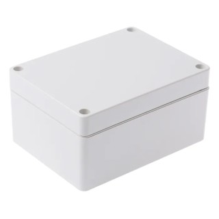 Hammond 1554 Series Grey Grey Lid ABS Enclosure IP66 60.5 mm Height x 90 mm Width x 120 mm Length 1554FGY