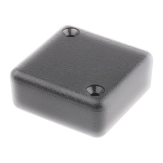 Hammond 1551 Series Black Black Lid ABS Enclosure IP54 15mm x 35mm x 35mm 1551NBK