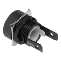 Omron Push Button Switch Momentary Panel Mount 16 mm Cutout SPDT IP40 30 V dc A16-TBM-1