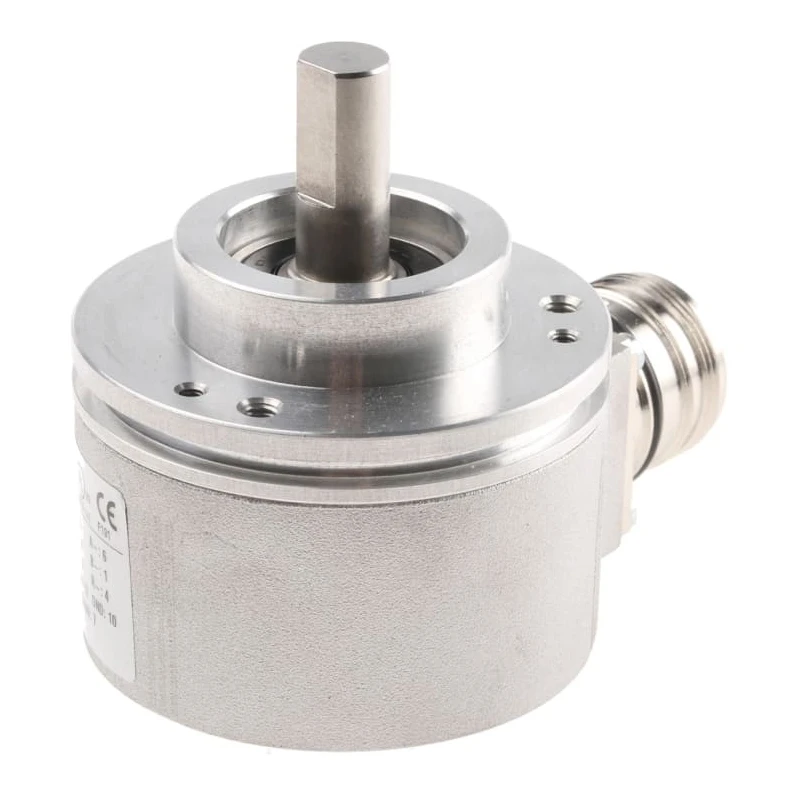 Baumer Optical Incremental Encoder EIL580P Series 30V dc, 65536 ppr, TTL/HTL Signal, Solid Shaft 10 mm EIL580P