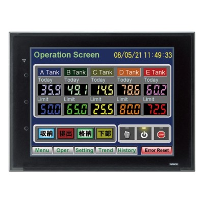 Omron Human Machine Interface Display Module for Use with HMI Omron NS Series HMIS Compatible with Omron PLC NS5SQ11BV2