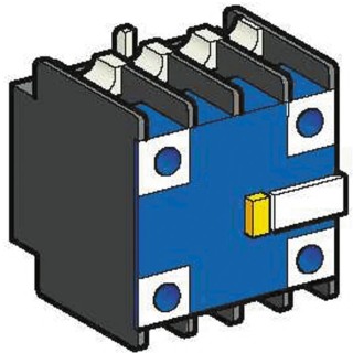 Schneider Electric Auxiliary Contact 2 Contact TeSys D Series Screw Clamp Terminals 250V LA1DX02