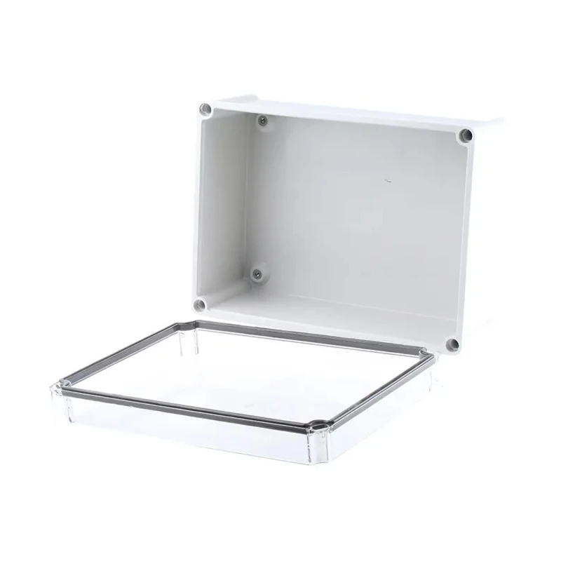 CAHORS GRP Combiester Series Grey Transparent Lid Fibreglass Enclosure IP66 360 x 270 x 171 mm E2736